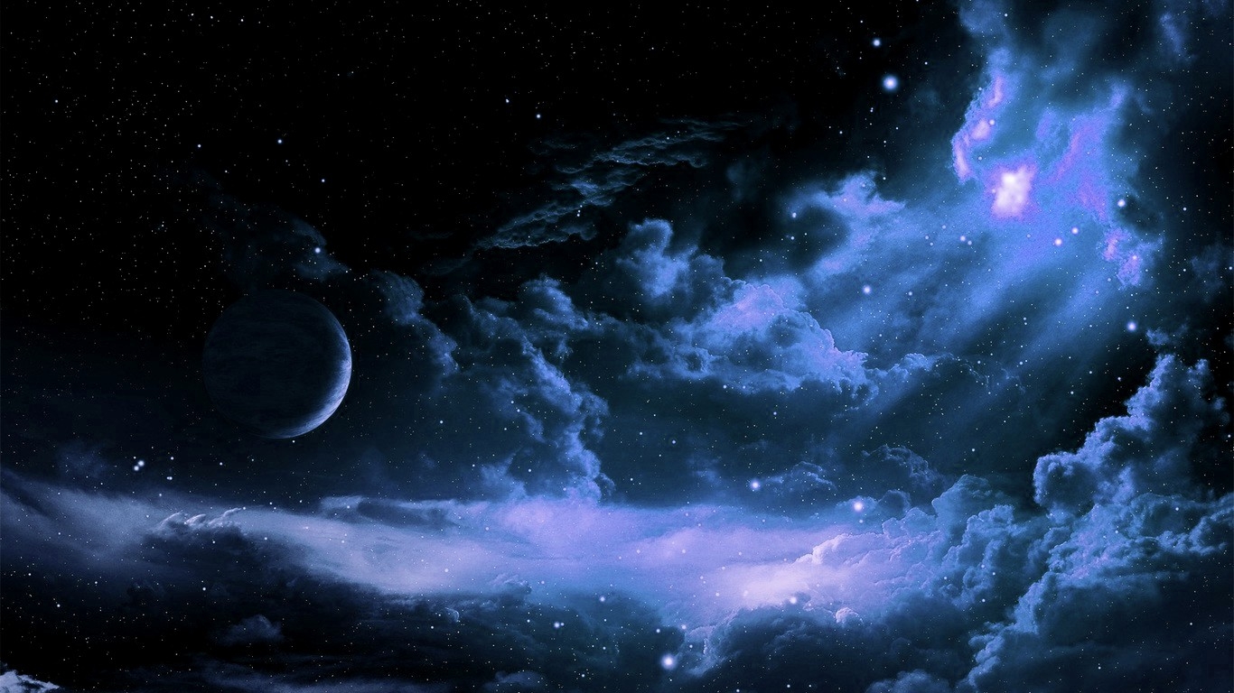 عکس شب و ماه و ستاره با کیفیت hd